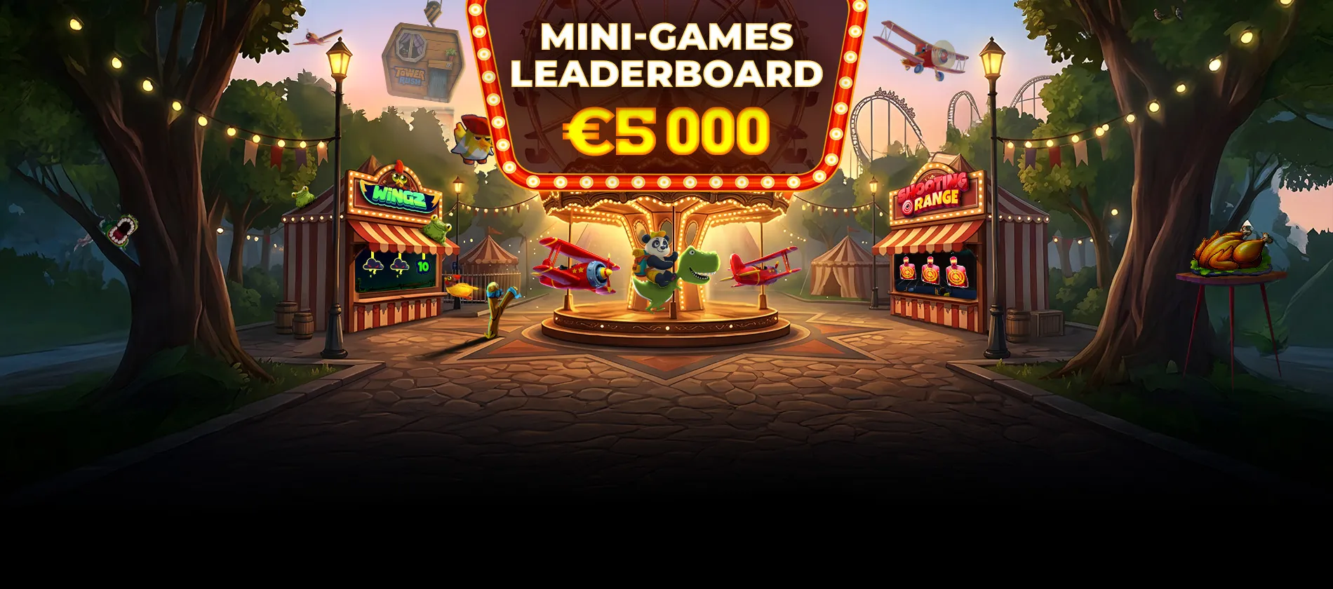 Donbet mini games leaderboard with 5 000 EUR prize pool