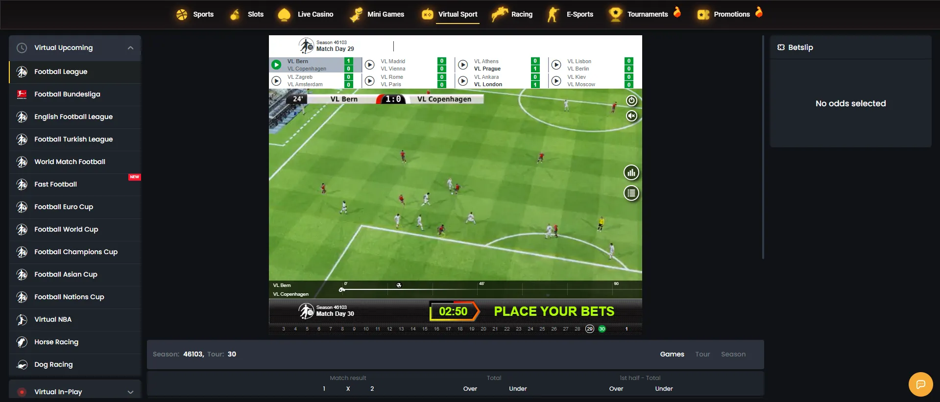 Virtual Sports